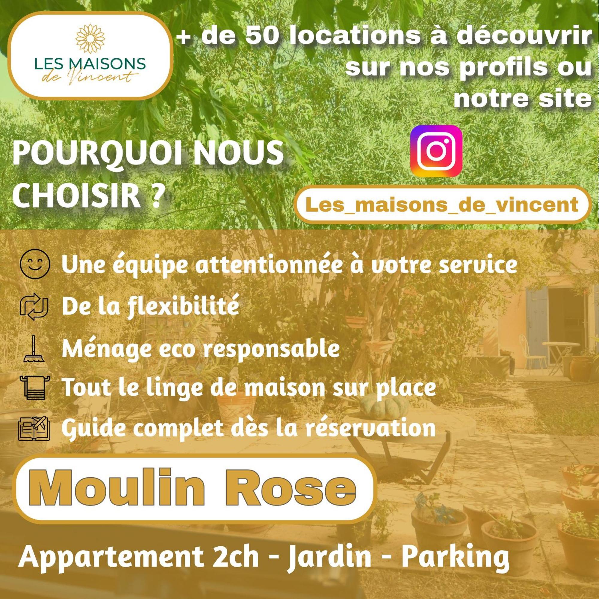 Moulin Rose, Parking - Jardin Lejlighed Arles Eksteriør billede
